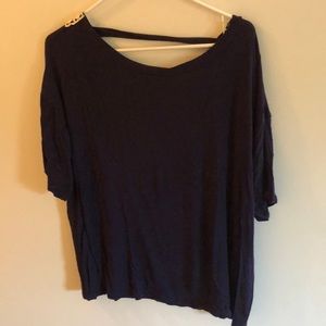 Dottie Couture backless shirt